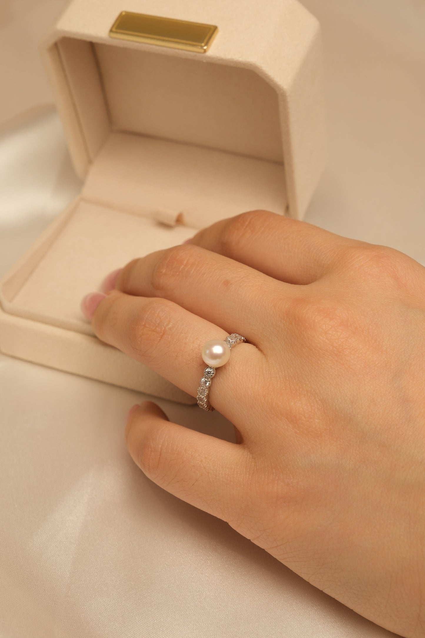 Stardust Pearl Ring