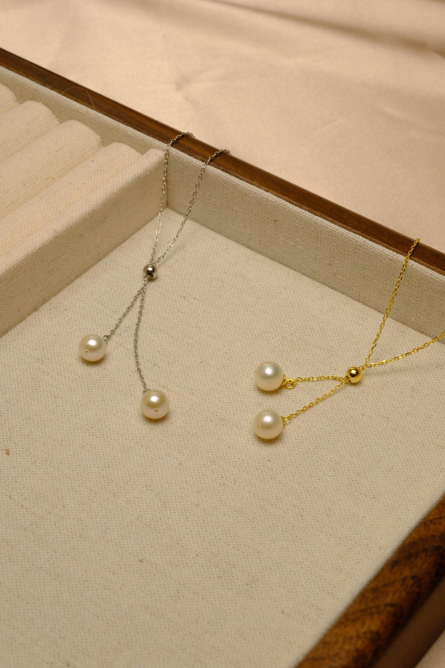 Cascade Pearl Necklace