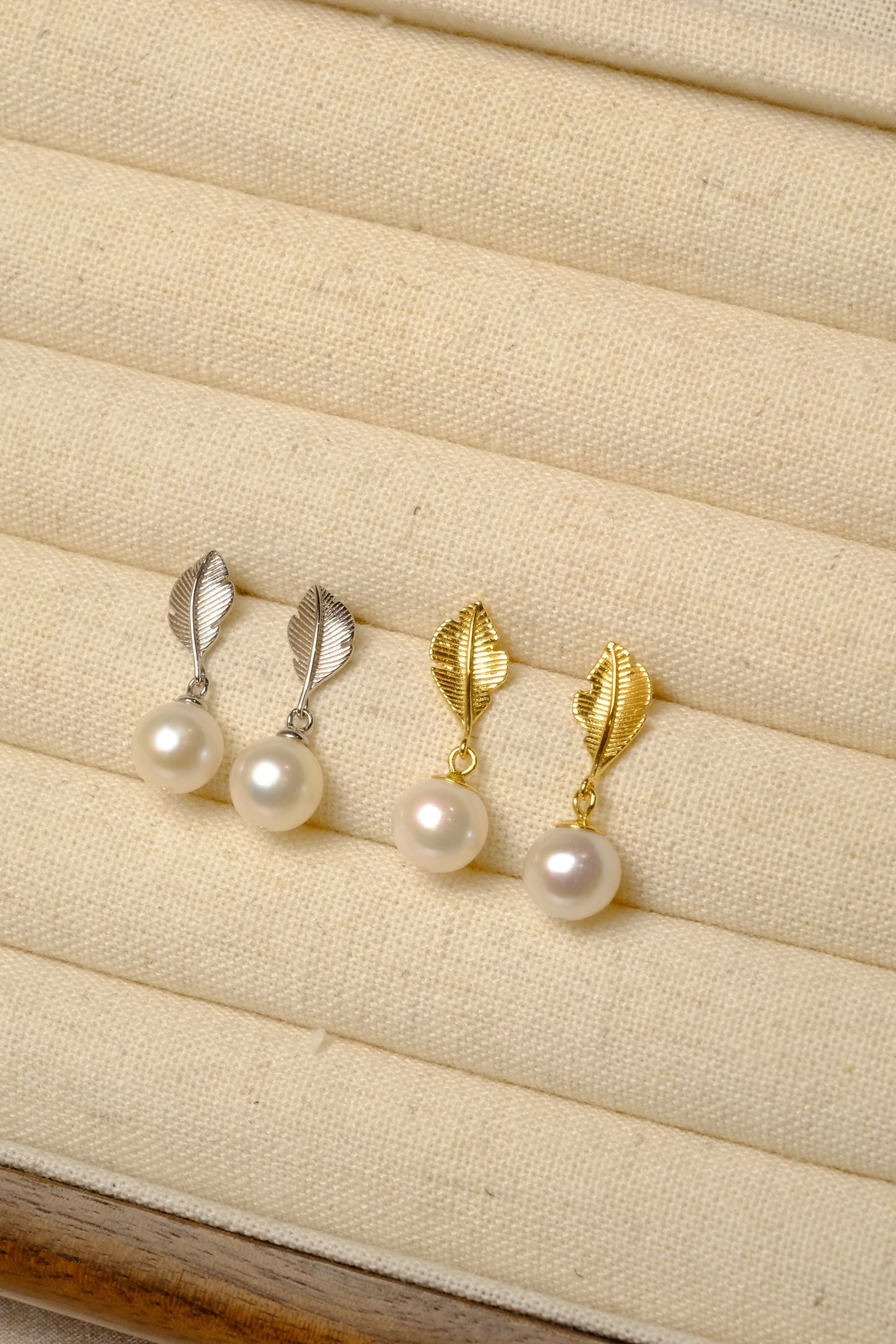 Petal Pearl Earrings