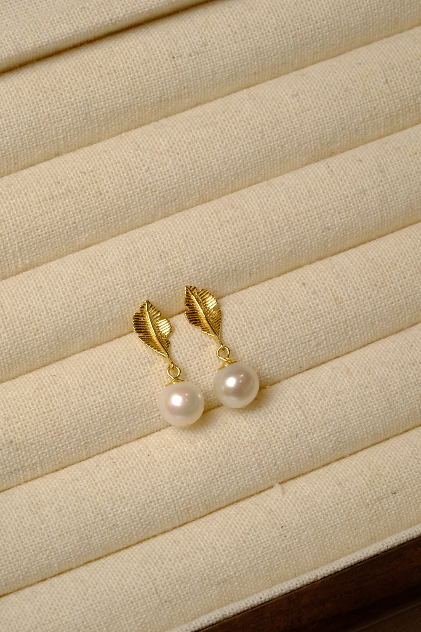 Petal Pearl Earrings