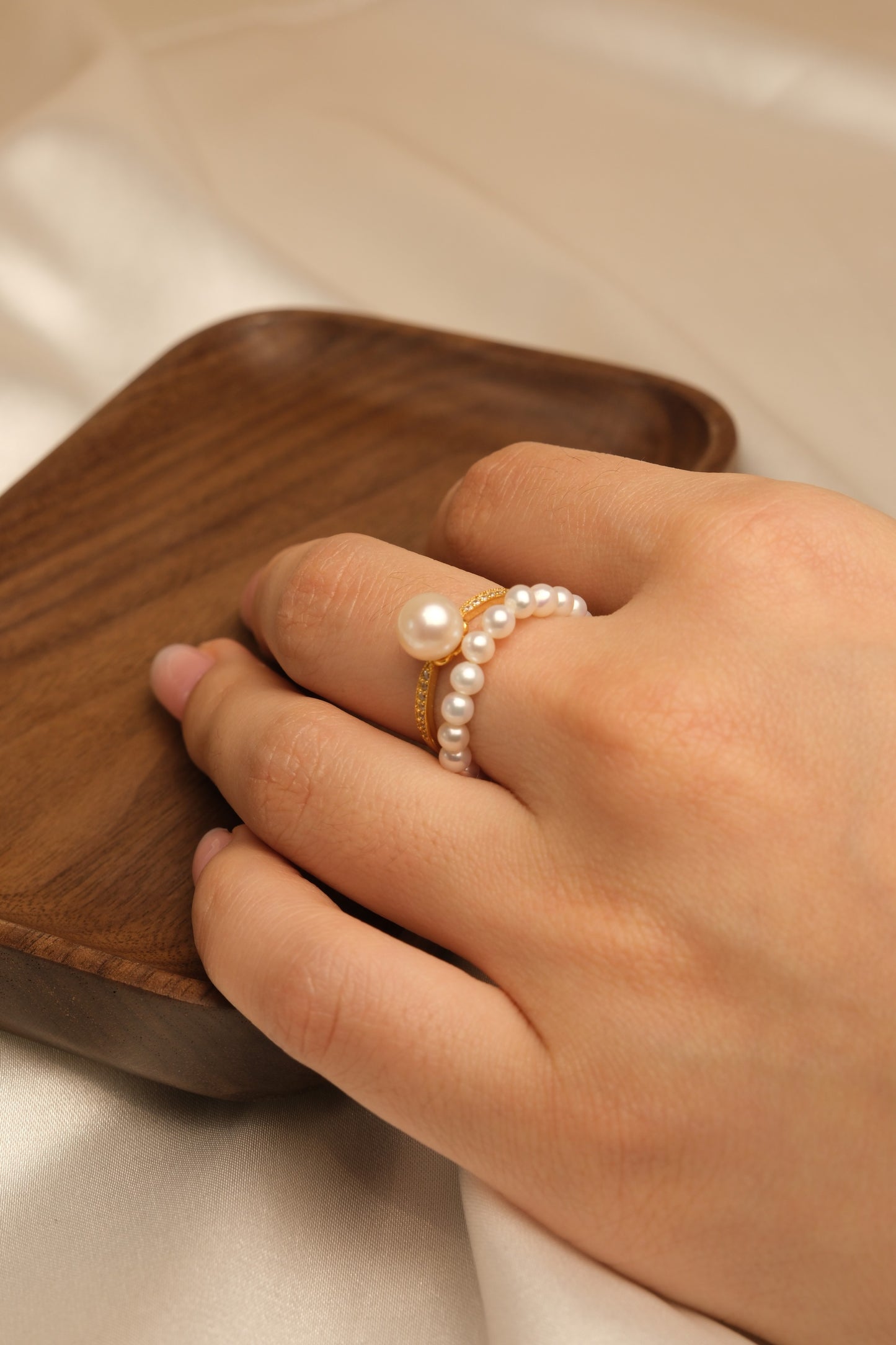 Lumina Pearl Ring