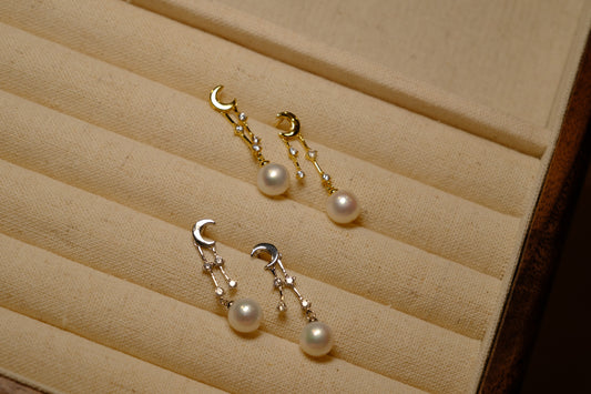 Celestia Pearl Earrings