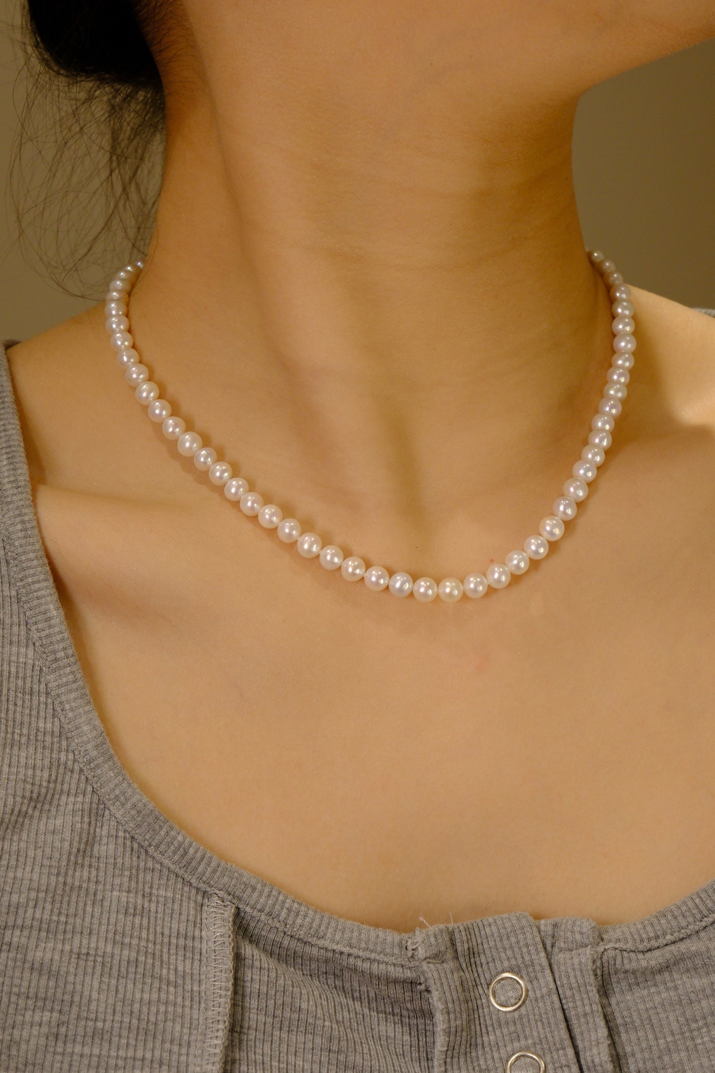 Audrey Pearl Necklace