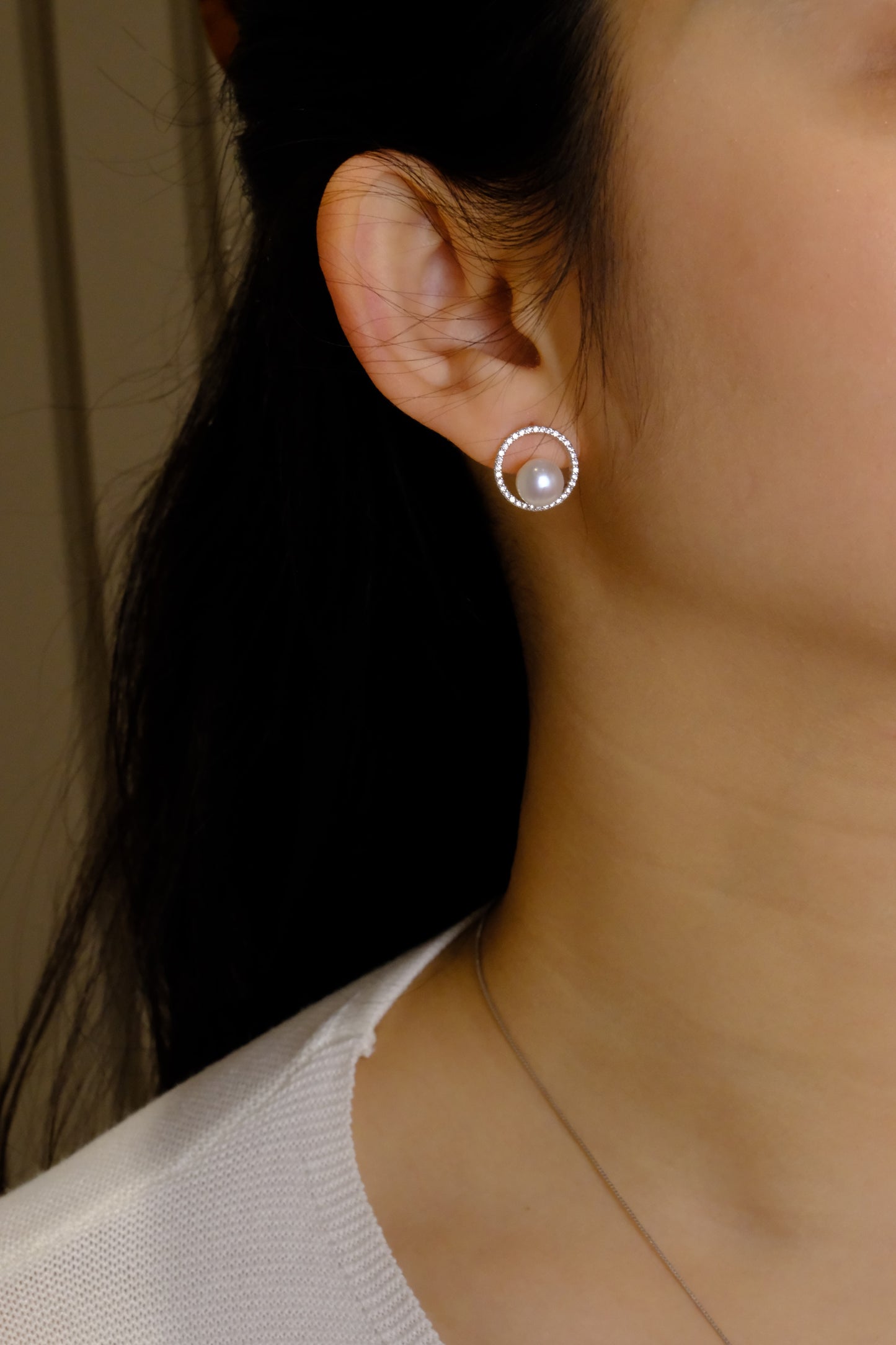 Hazel Pearl Earrings
