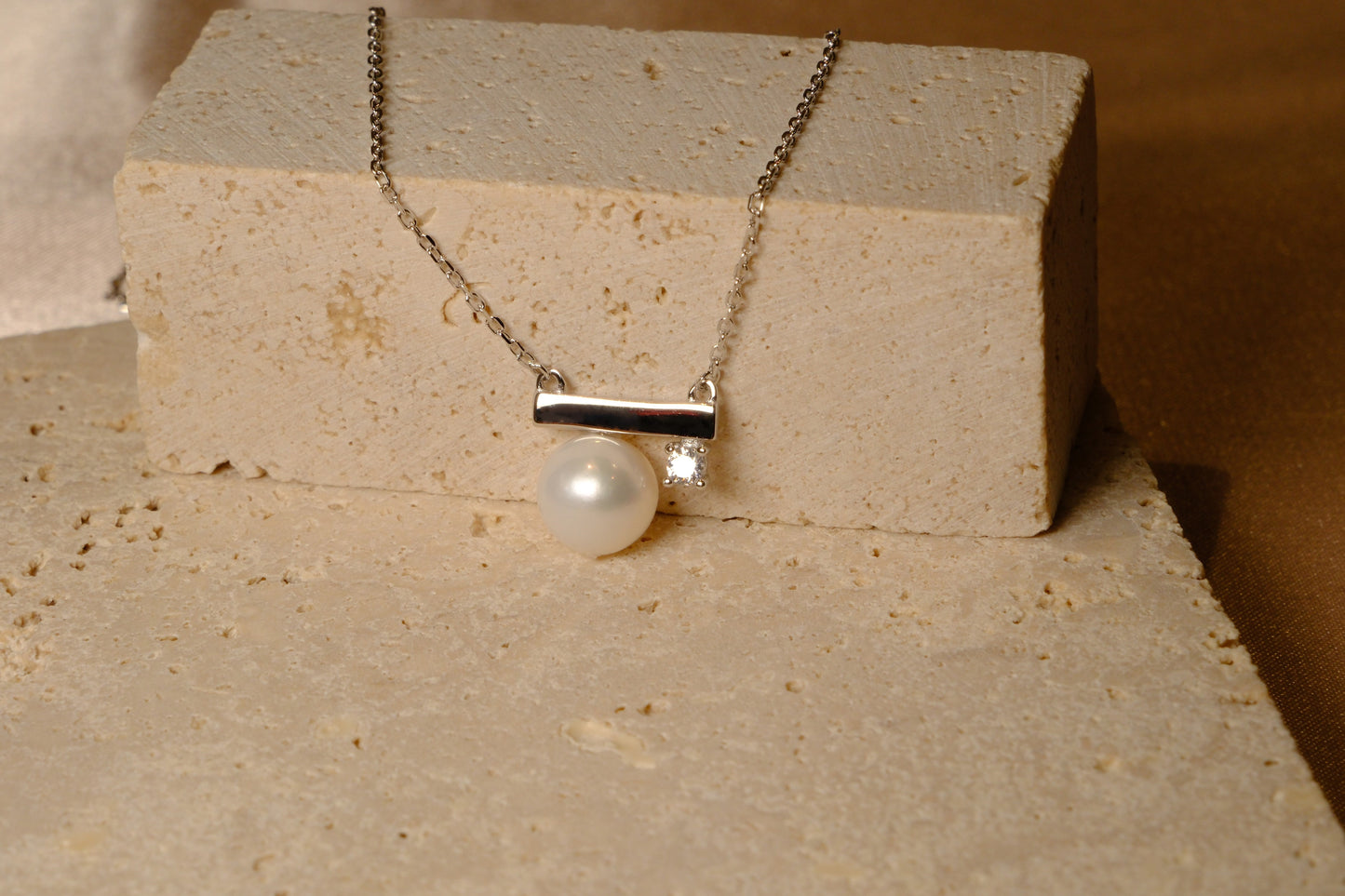 Serene Pearl Necklace